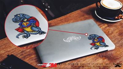 AN28 Super Kahraman Dinazor Etiketi