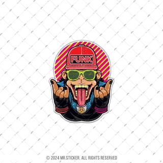 AN32 Gozluklu Maymun Etiketi