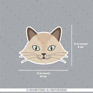 ANCT13- Birman Kedi Etiketi