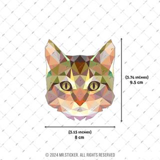 ANCT29- Triangle Tasarim Kedi Etiketi
