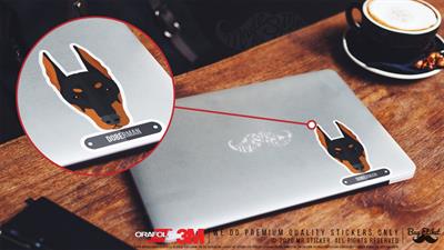 ANDG12- Doberman Kopek Etiketi