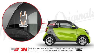 ANDG12- Doberman Kopek Etiketi