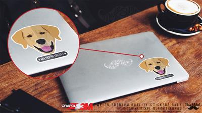 ANDG16- Golden Retriever Kopek Etiketi