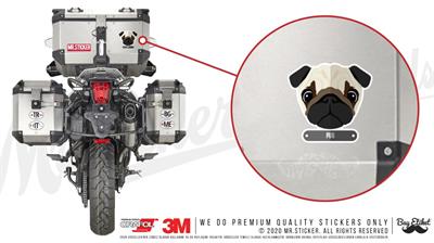 ANDG21- Pug Kopek Etiketi