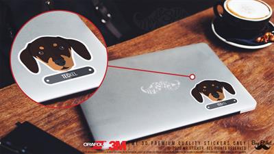 ANDG25-Teckel Kopek Etiketi