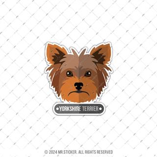 ANDG27- Yorkshire Terrier Kopek Etiketi