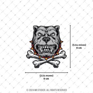 ANDG30 Kizgin Bulldog Etiketi
