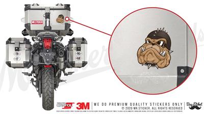 ANDG34 Metalci Bulldog Etiketi