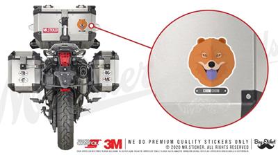 ANDG9- Chow Chow Kopek Etiketi