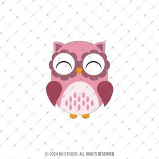 ANOW3- Pembe Baykus Etiketi