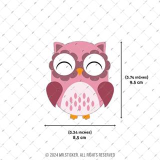 ANOW3- Pembe Baykus Etiketi