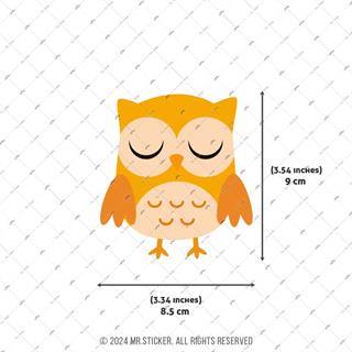 ANOW8- Turuncu Baykus Etiketi