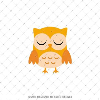 ANOW8- Turuncu Baykus Etiketi