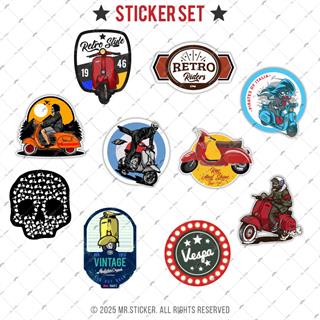 BDLS22 Küçük Boy 10lu Sticker Seti