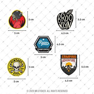 BDLS24 Küçük Boy 10lu Sticker Seti