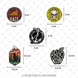 BDLS25 Küçük Boy 10lu Sticker Seti