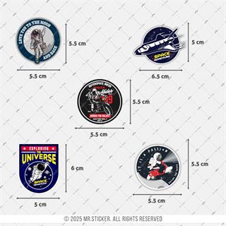 BDLS30 Küçük Boy 10lu Sticker Seti