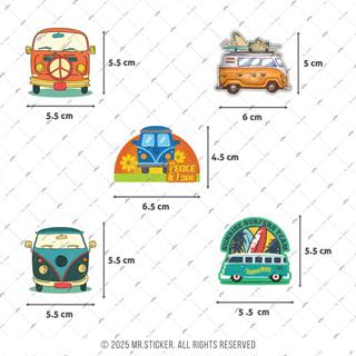 BDLS34 Küçük Boy 10lu Sticker Seti