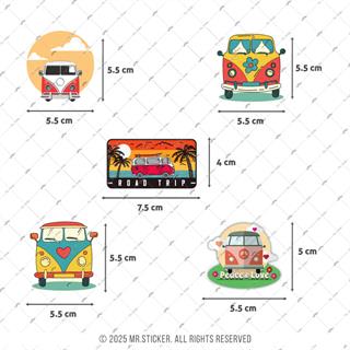 BDLS34 Küçük Boy 10lu Sticker Seti