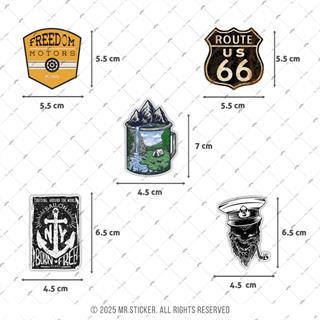 BDLS36 Küçük Boy 10lu Sticker Seti