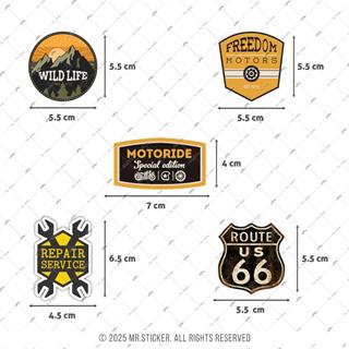 BDLS37 Küçük Boy 10lu Sticker Seti