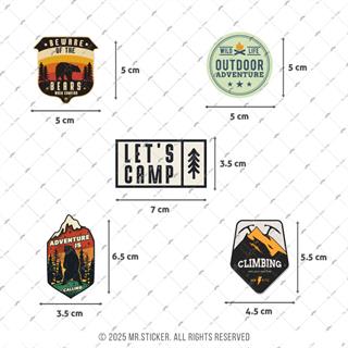 BDLS5 Küçük Boy 10lu Sticker Seti