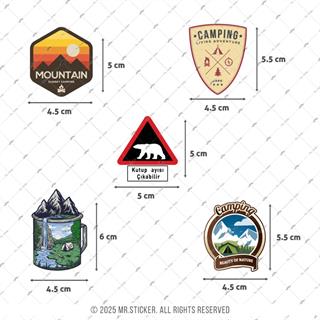 BDLS6 Küçük Boy 10lu Sticker Seti