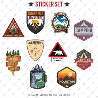 BDLS6 Küçük Boy 10lu Sticker Seti