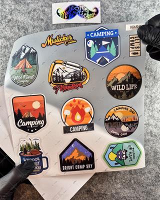 BDLS8 Küçük Boy 10lu Sticker Seti