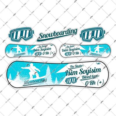 BT51 Snowboard Isme Ozel Kan Grubu Seti
