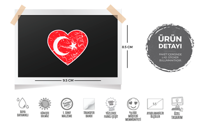 CFL8 Kalp Kesim Turk B. Etiketi