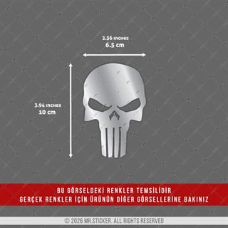 CHR2 Krom Seri SS Kurukafa Etiketi