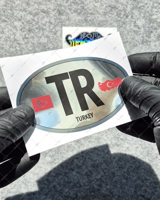 CHR27 Krom Seri Turkiye (TR) Ülke Etiketi