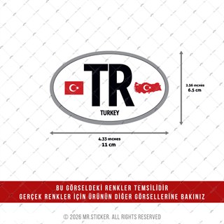 CHR27 Krom Seri Turkiye (TR) Ülke Etiketi