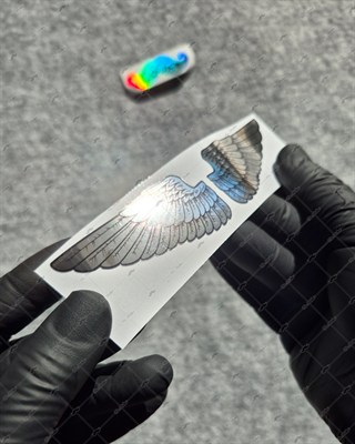 CHR9 Krom Seri Kanat Etiketi