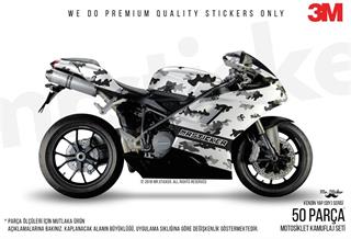 CMO415 Reflektif Custom Renk Secenekli Kamuflaj Seti