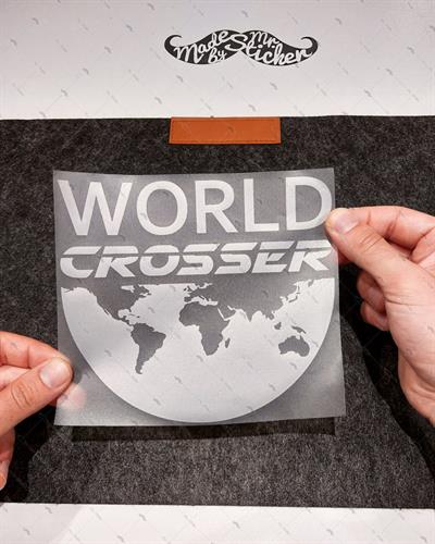 CSE10S İkili Set - World Crosser (Dunyayi Gezen) Etiketi - Mat Gumus Gri