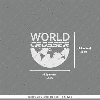 CSE10S İkili Set - World Crosser (Dunyayi Gezen) Etiketi - Mat Gumus Gri