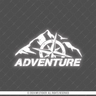 CSE13 Reflektif Adventure Yazılı Sticker