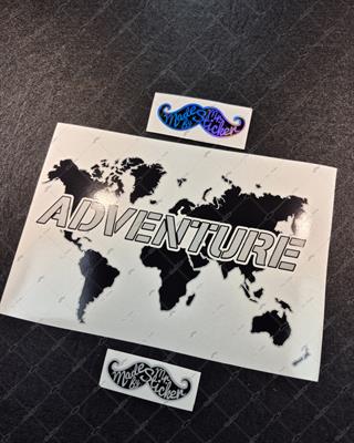 CSE16 Reflektif Adventure Yazılı Dunya Haritasi