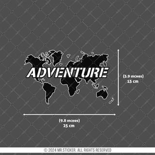 CSE16 Reflektif Adventure Yazılı Dunya Haritasi