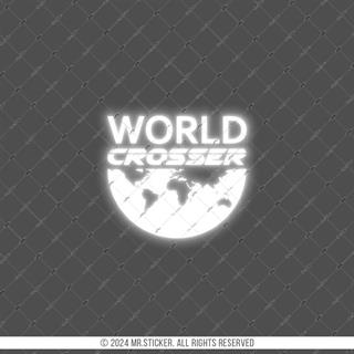 CSE17 Reflektif World Crosser (Dunyayi Gezen) Etiketi