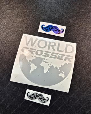CSE17 Reflektif World Crosser (Dunyayi Gezen) Etiketi