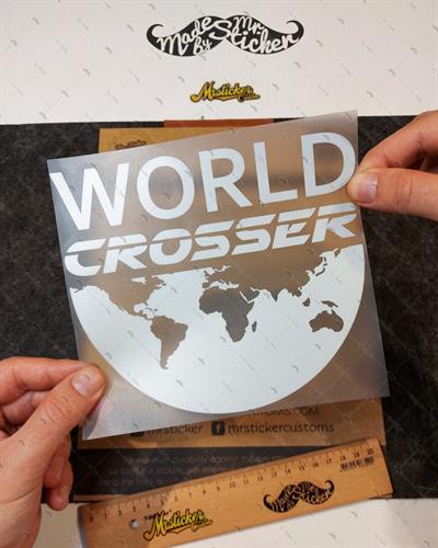 CSE17S İkili Set - Reflektif World Crosser (Dunyayi Gezen) Etiketi