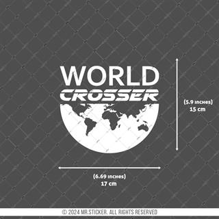 CSE17S İkili Set - Reflektif World Crosser (Dunyayi Gezen) Etiketi