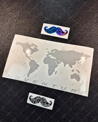 CSE18 Reflektif Basitlestirilmis Dunya Haritası