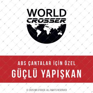 CSE2 World Crosser (Dunyayi Gezen) Yazili Etiket - - YÜKSEK YAPIŞKANLI