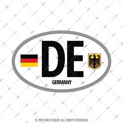 CSE22 Almanya (DE) Reflektif Ulke Etiketi