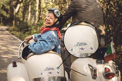 CSE29 Kosova (KV) Reflektif Ulke Etiketi