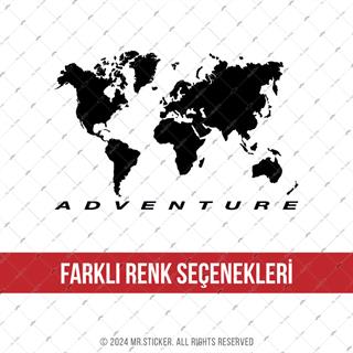 CSE3 Detayli Kesim Dunya Haritasi - Renk Seçenekli